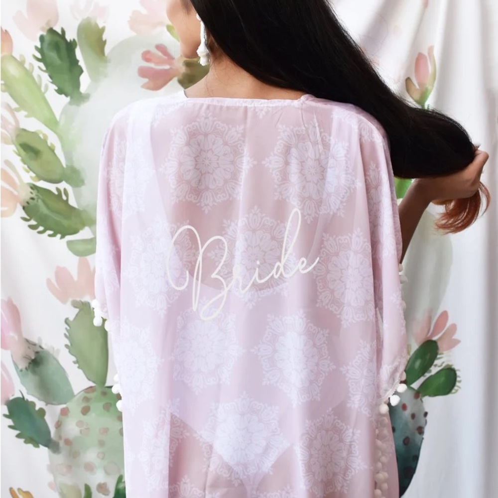 Bride Beach Coverup